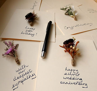 Selection of greetings cards