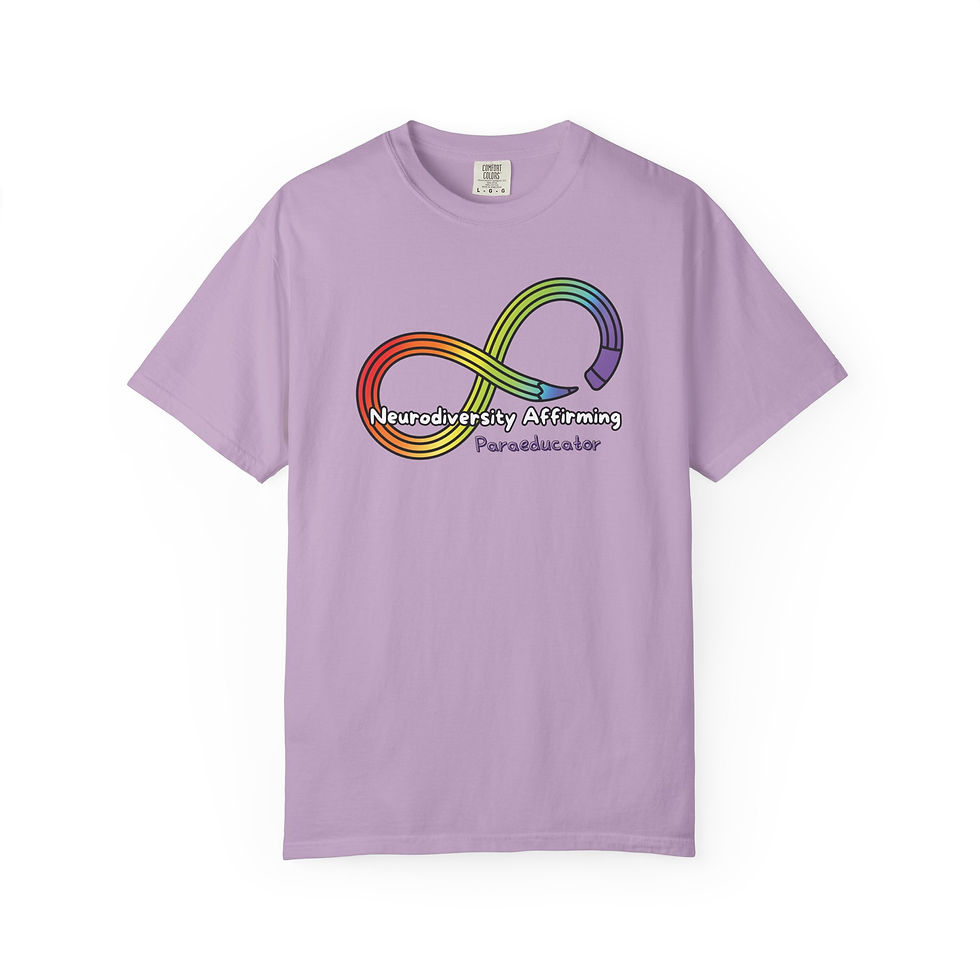Thumbnail: Neurodiversity Affirming Paraeducator T-shirt