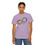 Thumbnail: An orchid purple colored t-shirt with a rainbow colored pencil in the shape of an infinity symbol. Text says: Neurodiversity Affirming Mom