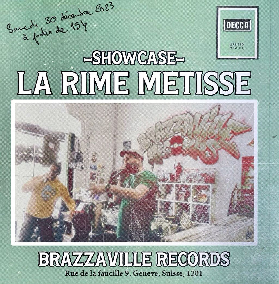 Showcase à Brazaville Records (Genève