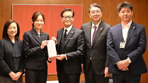 札幌市副市長を表敬訪問