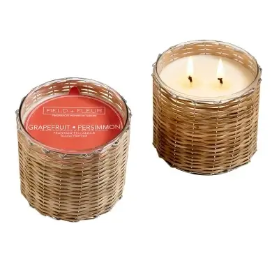 Hillhouse Wicker Candle