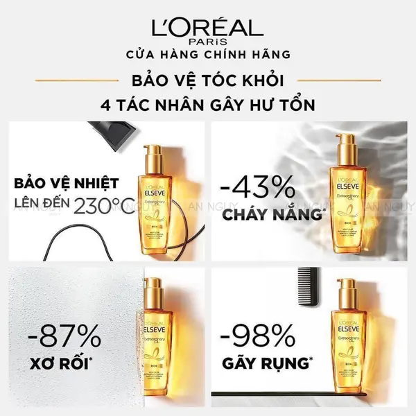 Hình thu nhỏ: [Mini] Dầu Dưỡng Tóc L'Oreal Tinh Dầu Hoa Tự Nhiên 30ml Elseve Extraodinary Oil