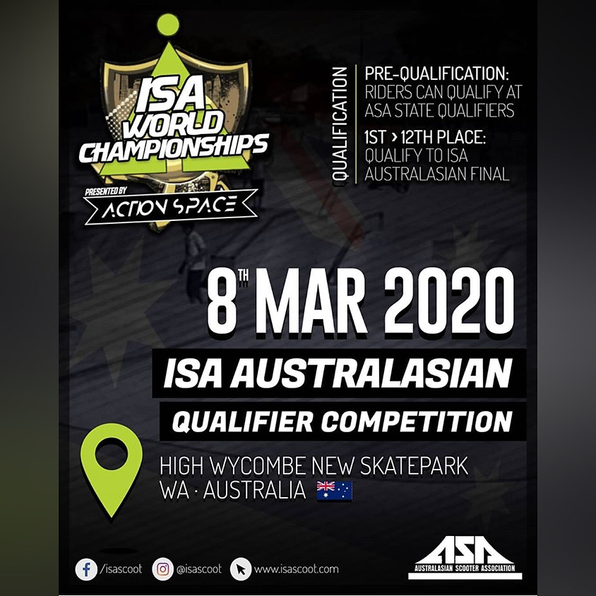 ISA Australasian Qualifier