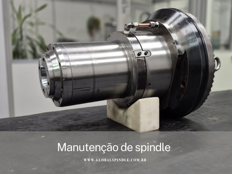 Equipe especializada em manutenção de spindle e motor spindle