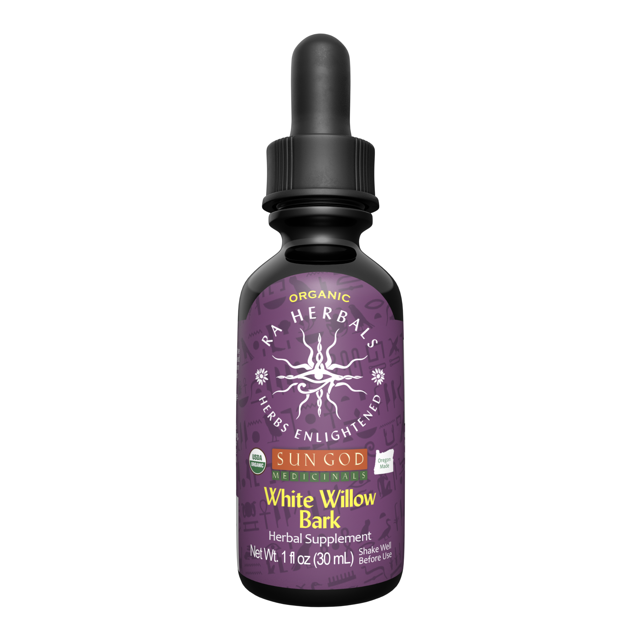 Ra Herbals Certified Organic White Willow Bark Tincture