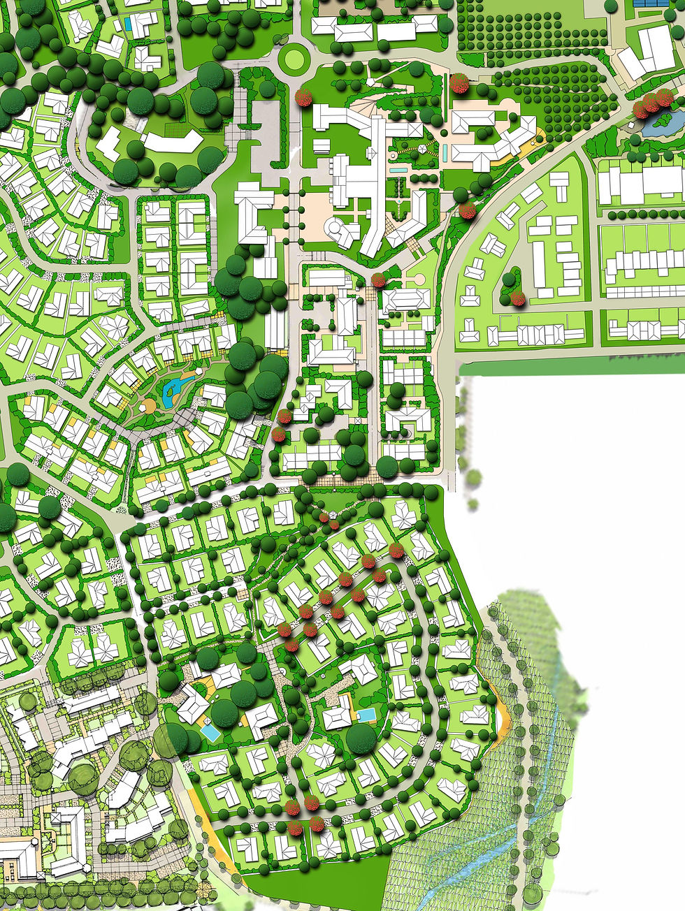 Retirement Village Layout