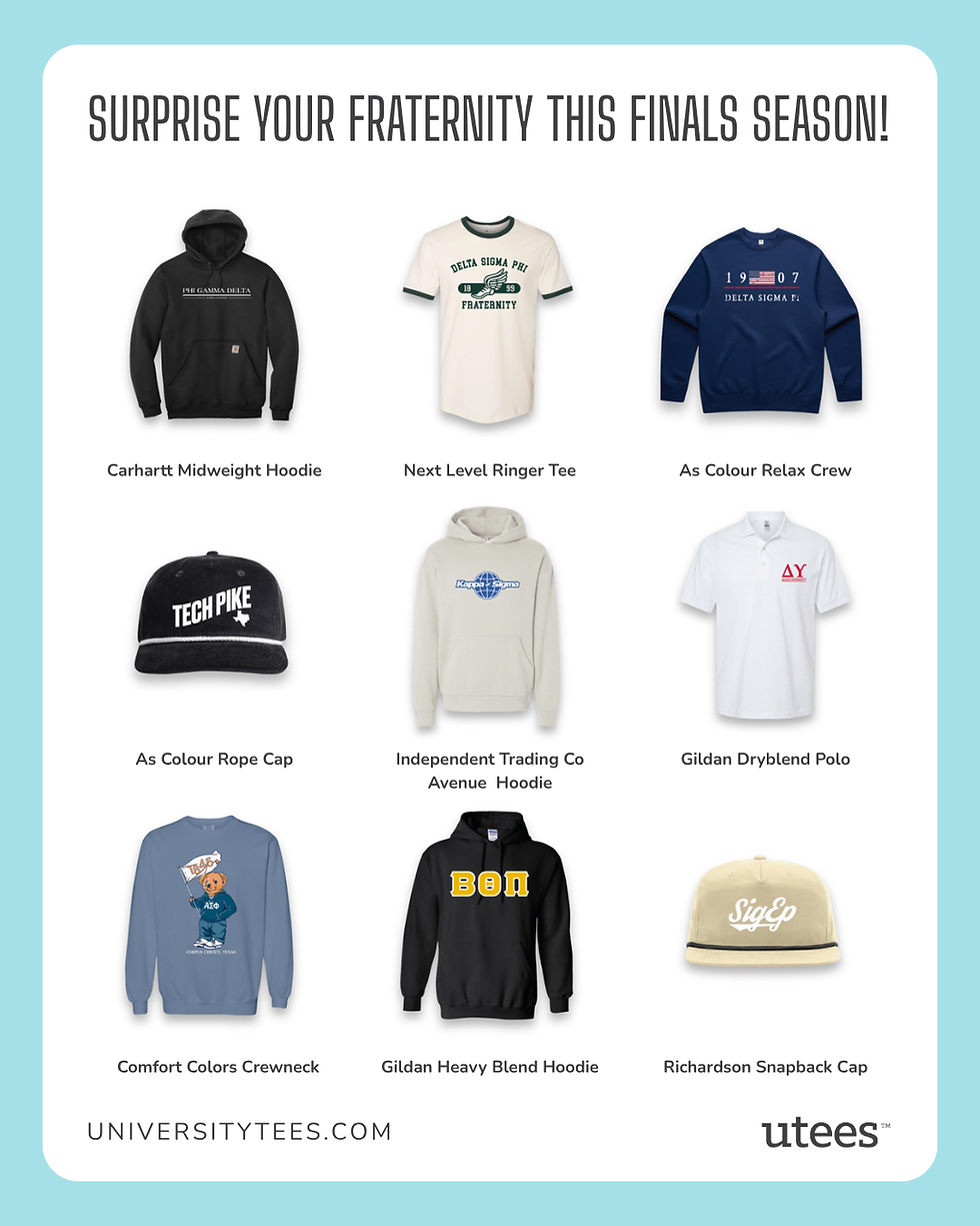 Fraternity gift ideas for finals season
