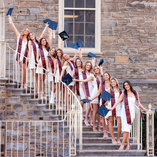 girls on stairs
