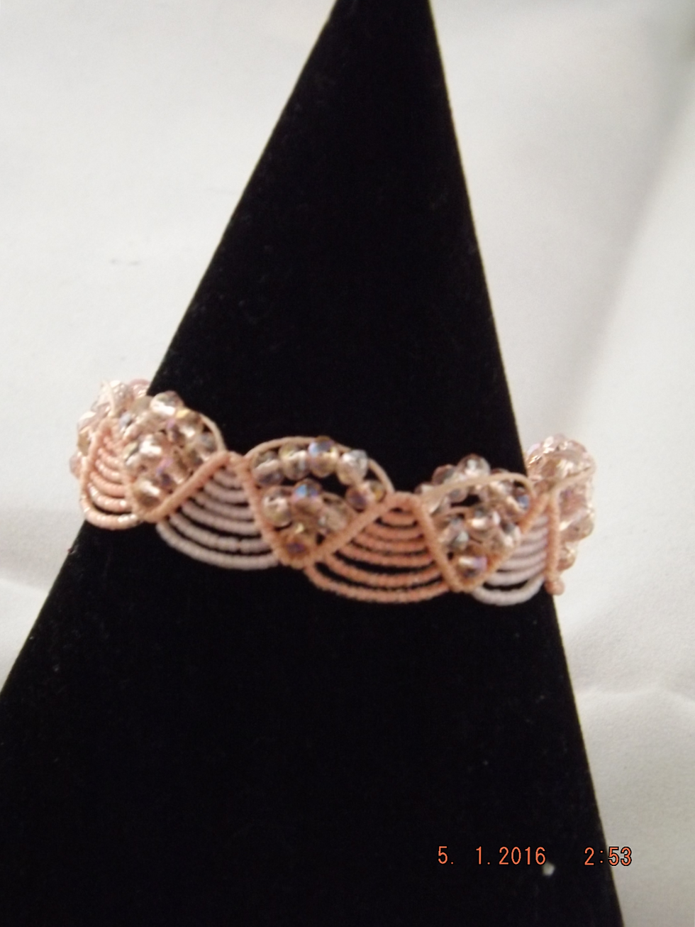 Crystal Macramé Bracelet