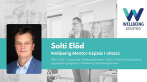 Solti Előd Wellbeing Mentor oktato