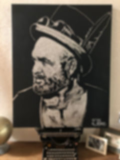 boris normand speed painting glitter liv