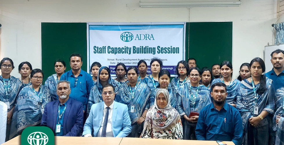 Staff capacity building training during cross visit