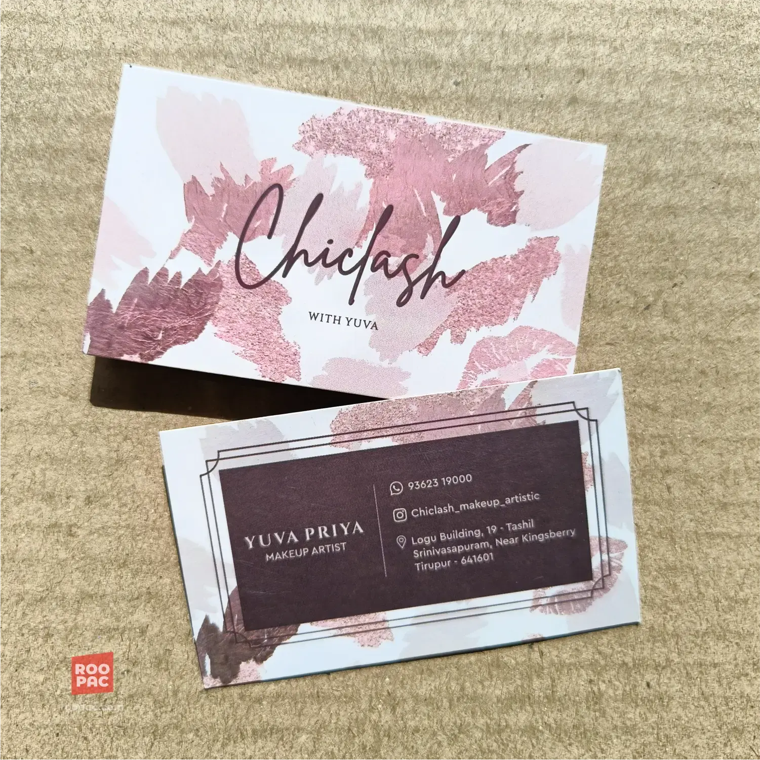 Business card – Everyday with matte finish printed on 300 GSM art board