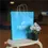 Thumbnail: Custom printed paper bag for retail accessories – Sprout on Butterfly front view
