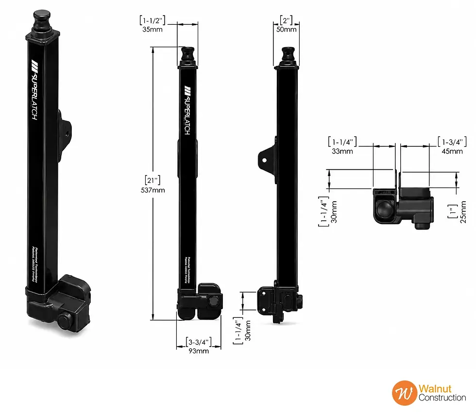 Thumbnail: Safetech Pool Gate Latch