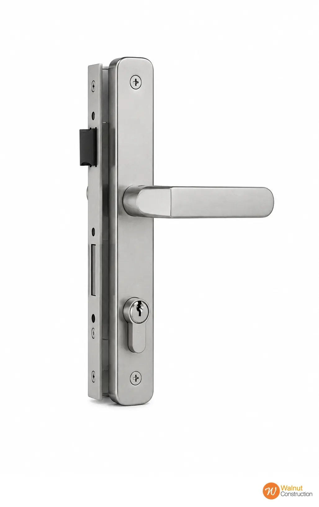 Lock Suits 50x50mm Frame – Aluminium / Black Aluminium