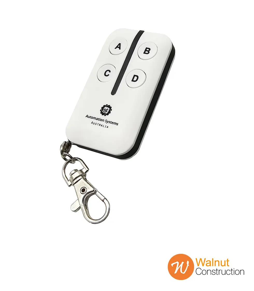 Thumbnail: STX4K Keyring Remote Control for Automatic Gates