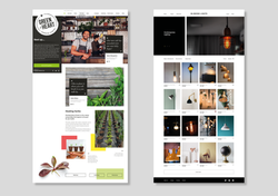 Green at Heart & Blinding Lights - UI Design