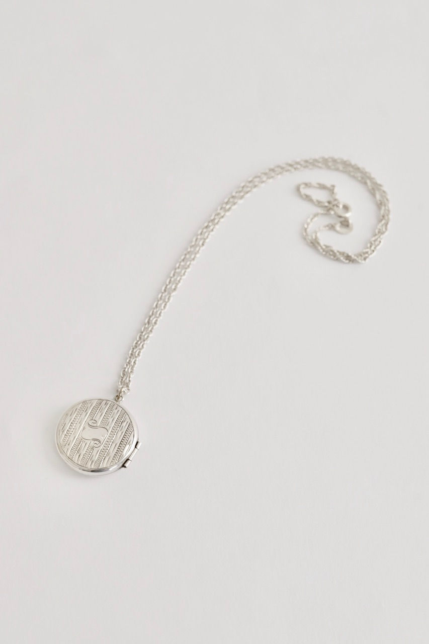サムネイル： sterling silver Art Deco locket pendant