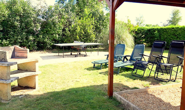 barbecue, transats