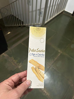 incenso de palo santo