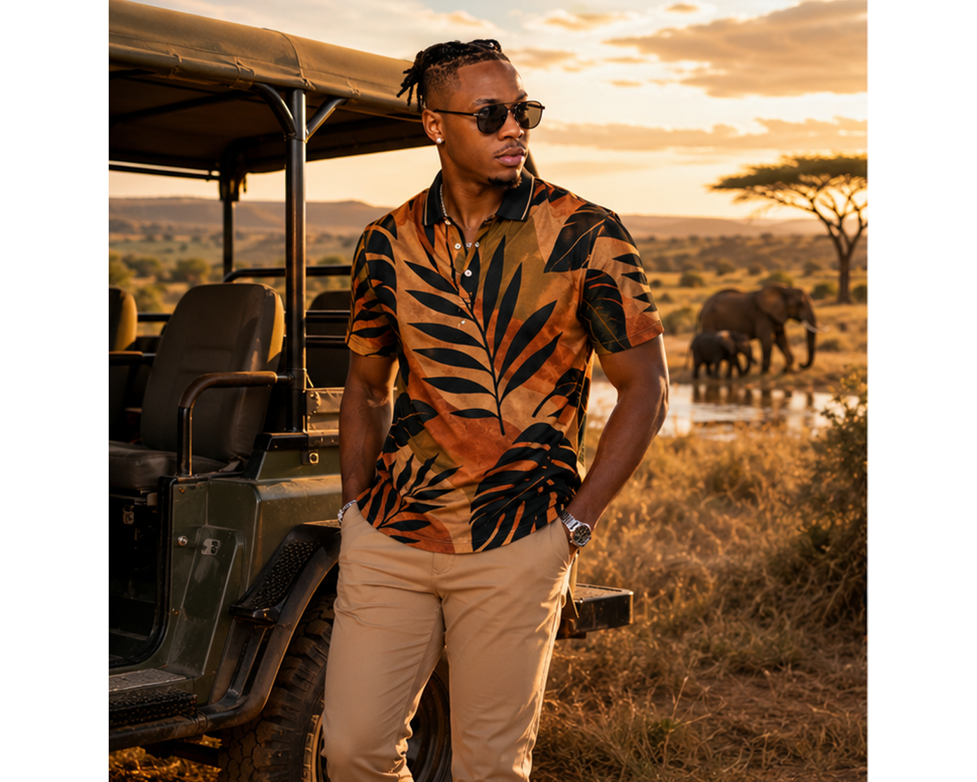 Savanna Noir Polo