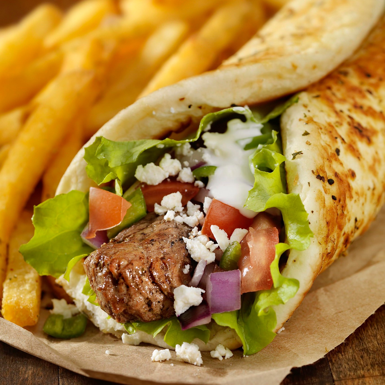 Arranged Food and Objects