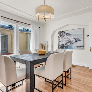 969 Pearl St dining room with inset