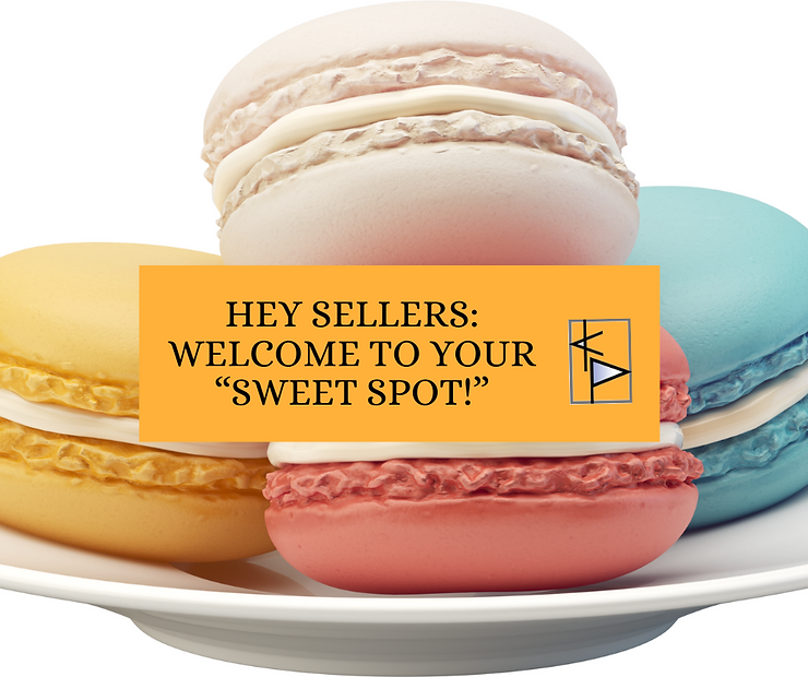 macarons representing sweet spot