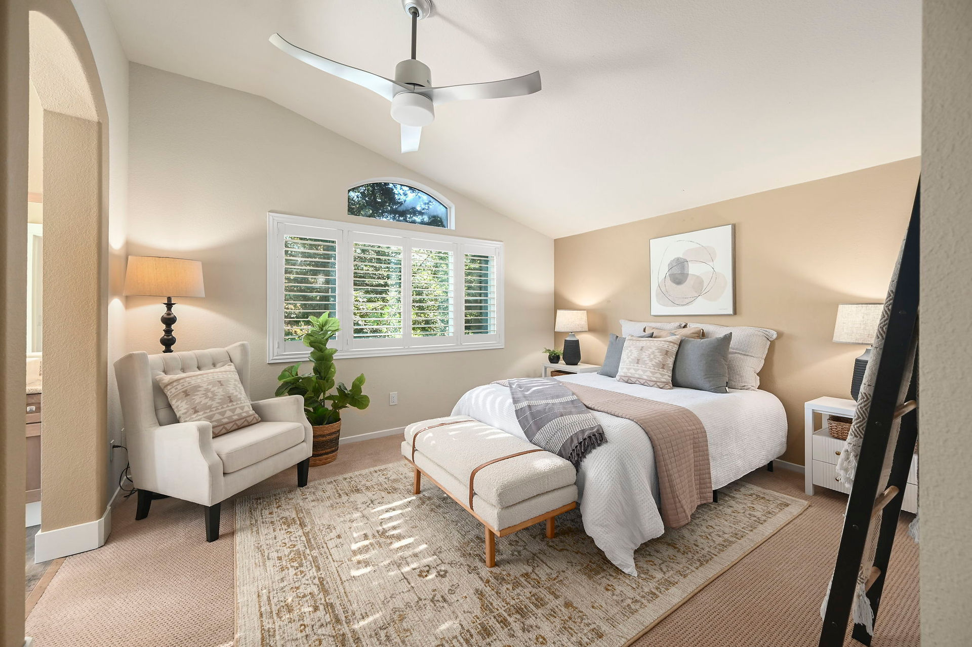 206 Condor Way Primary bedroom with views of golf course
