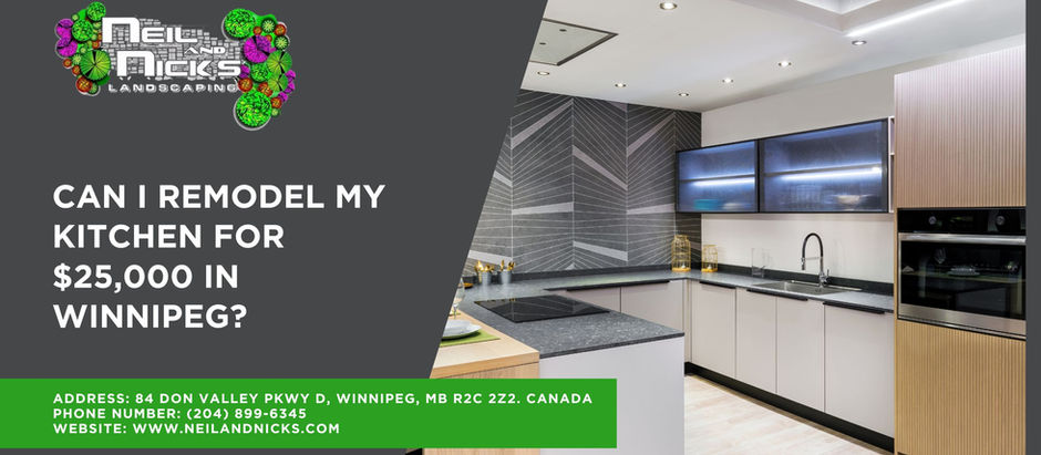 kitchen remodel $25,000 Winnipeg