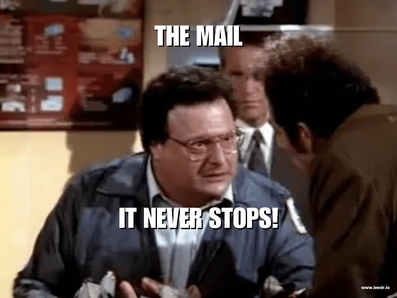 Unaddressed Mail: Old-School Tactics, New-School Impact