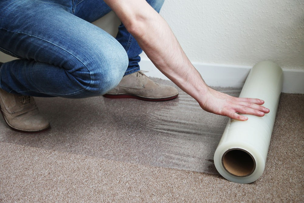 iPackBoxes - Carpet Protection - Clear - 24 inch by 200 Feet