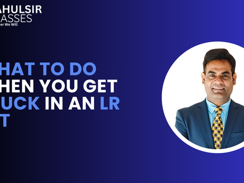 What to Do When You Get Stuck in an LR Set: A Proven Strategy