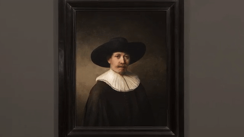 By using machine learning and a 3D printer, engineers have created an original Rembrandt from scratch and a lot of data.