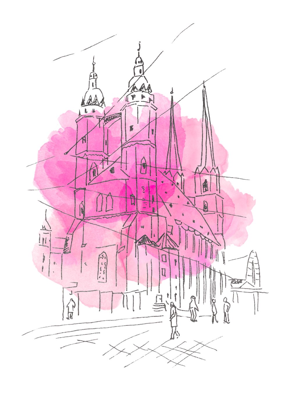 Miniaturbild: Aquarellset "Mal mal Halle""