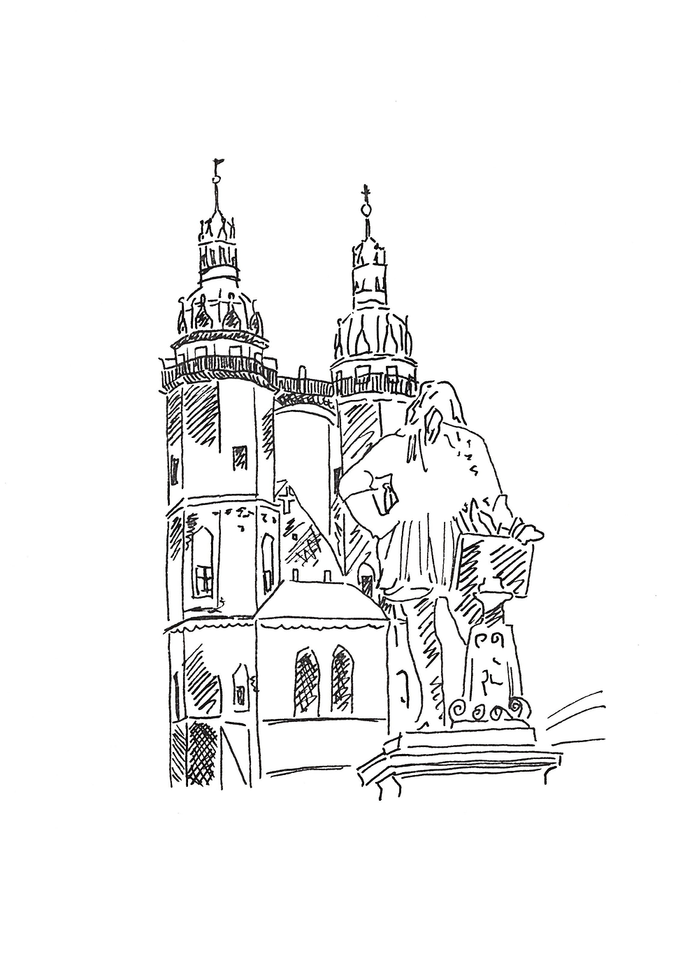 Miniaturbild: Motivset "Mal mal Halle" (3 Motive & 2 Lesezeichen)