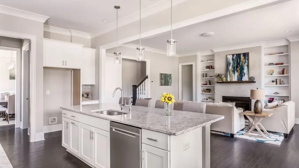 Living room & Kitchen