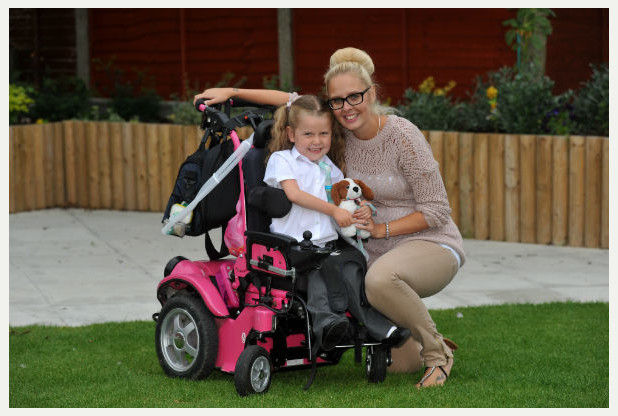 Maddison with her Mum Lidia Sherwood