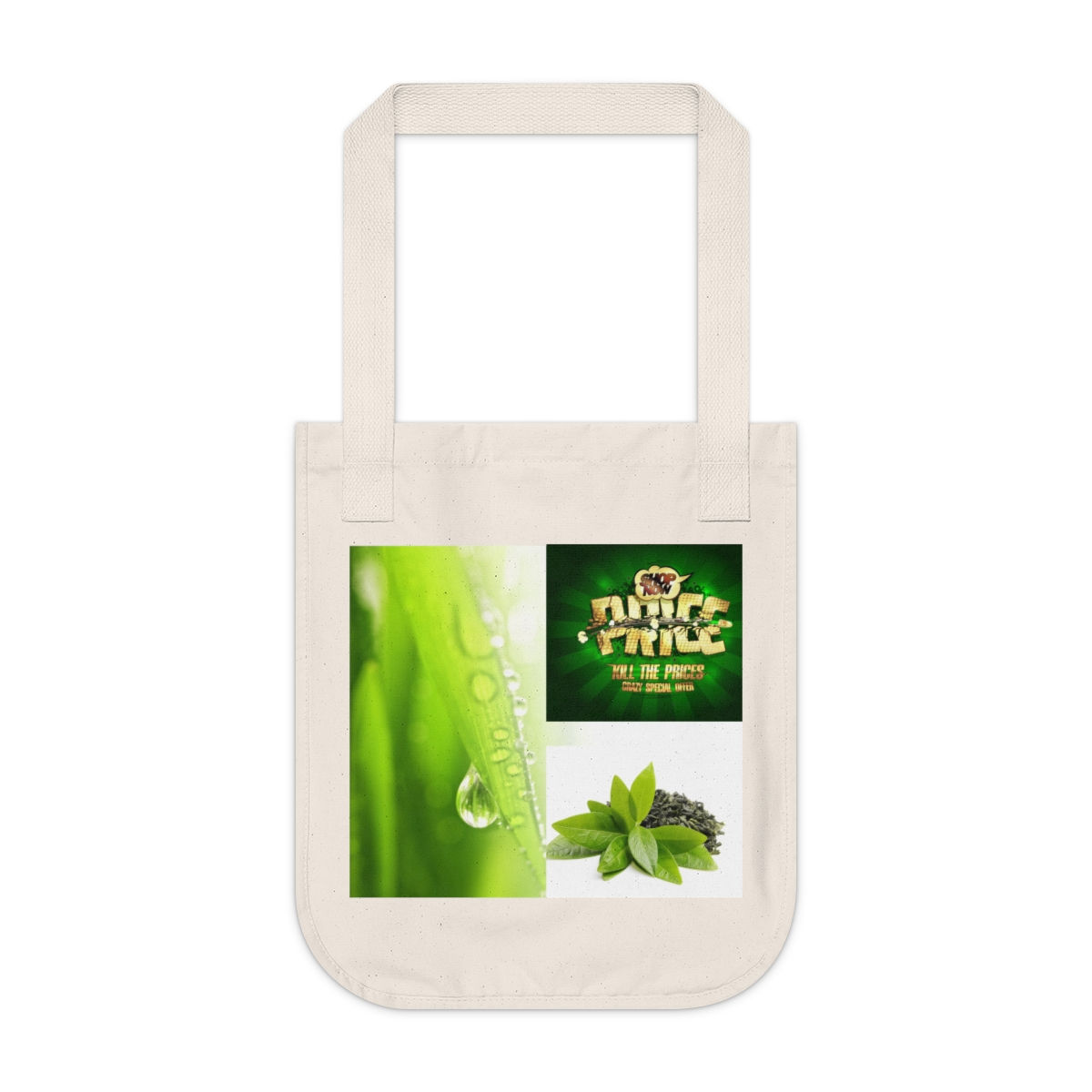 Organic Canvas Tote Bag