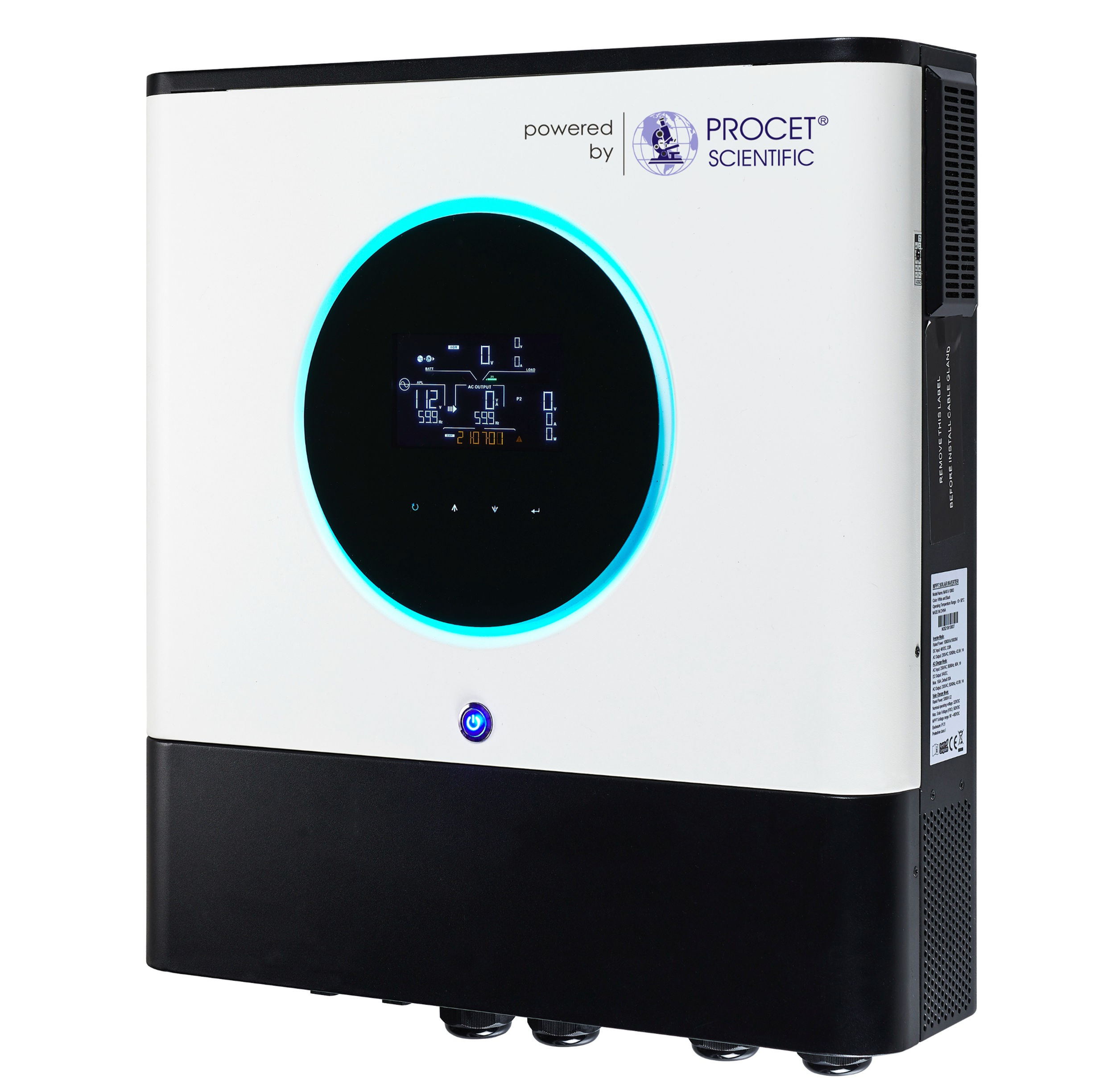 Inversor Híbrido 6500W, 48V, Axpert MAX , PROCET SCIENTIFIC