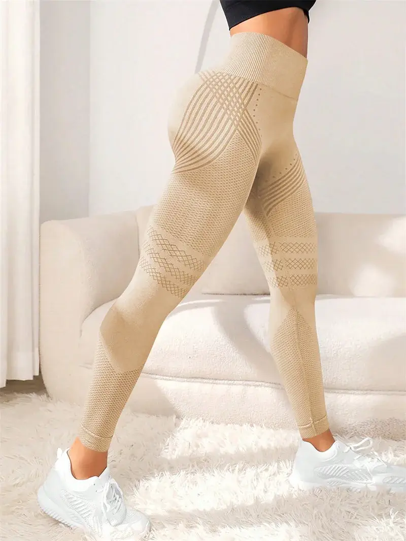 Miniatura: Legging Fitness Cintura Alta “Peach Lift” – Modelagem e Performance no Máximo