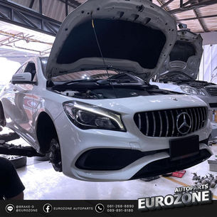 MERCEDES BENZ CLA250
เข้ารับการเซอร์วิส เช็คระบบเบรก