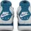Thumbnail: Air Jordan 4 Retro 'Military Blue' (Little Kids)