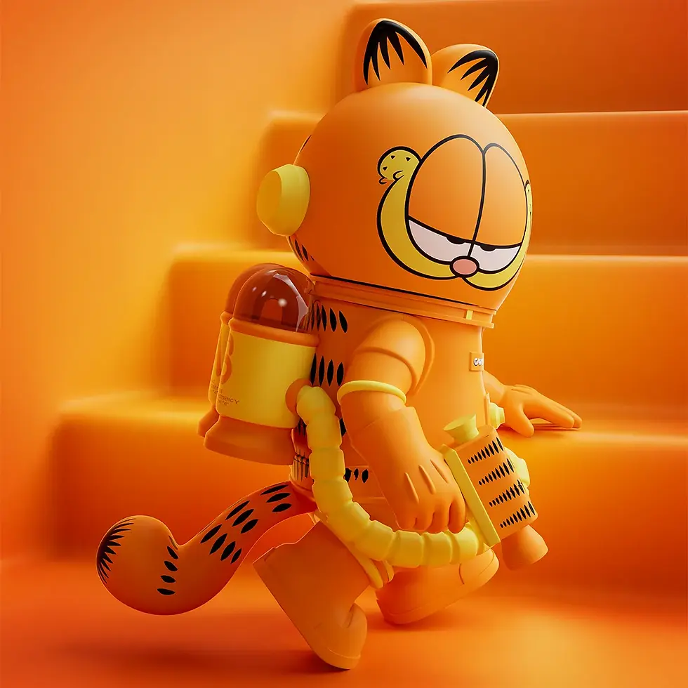 Thumbnail: POP MART MEGA SPACE MOLLY 400% Garfield