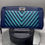 Thumbnail: EUC CHANEL Iridescent Boy Chevron Wallet