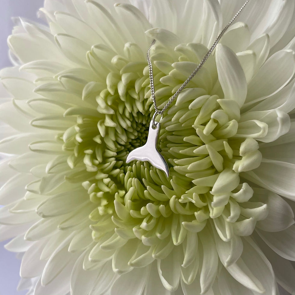Thumbnail: Small Whale Tail Pendant