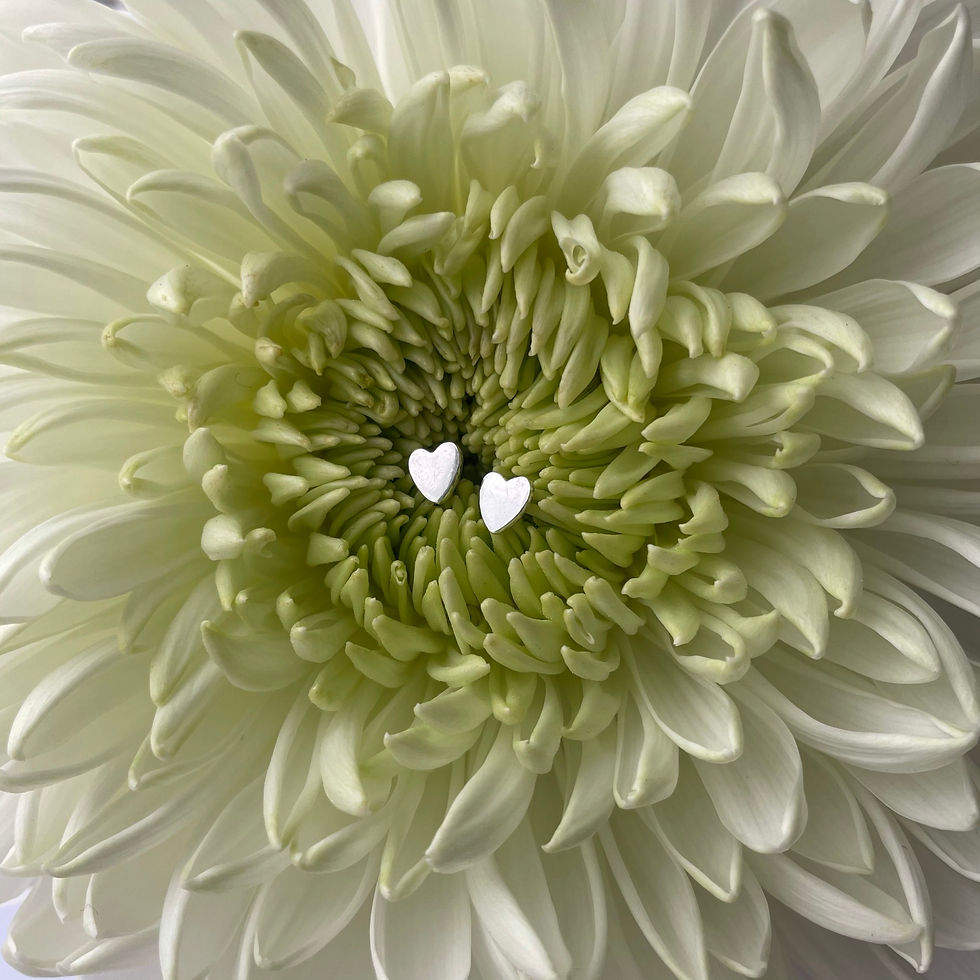 Thumbnail: Tiny Heart Stud Earrings