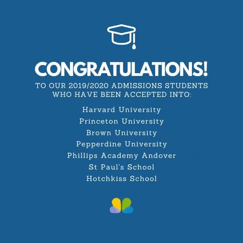 IG Square - 2019:2020 Admissions Results